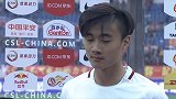 中超-17赛季-联赛-第2轮-赛后采访 车世伟:进球很兴奋 未来要多向前辈学习-花絮