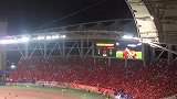 亚洲区世预赛-17年-燃！国足赢球 五万人赛后大合唱《怒放的生命》-专题