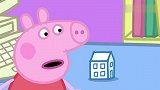 小猪佩奇：猪爸设计新房子，设计图有模有样，是建筑学毕业的吧！