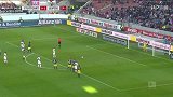 第15分钟斯图加特球员楚伯点球进球 斯图加特1-1RB莱比锡