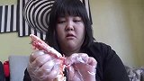 胖妹吃帝王蟹，每天都这么吃好享受