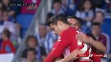 第30分钟马德里竞技球员莫拉塔进球 皇家社会0-1马德里竞技