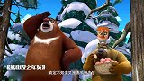熊出没之年货：熊大熊二要保护森林，光头强进城促销T恤