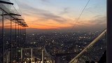 日本东京涉谷城市天际线夜景