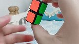 全网最简单的魔方，现场挑战0.5秒复原，太好玩了！
