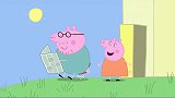 小猪佩奇：花园的草很高，猪爸爸不想动，想要回到原始的时代！