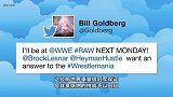 WWE-17年-战神高柏下周回归RAW 回应莱斯纳的最后次挑战-新闻