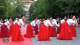 玲珑舞蹈队周年庆典舞蹈《玛旁雍措》，美女云集，豪华壮观！
