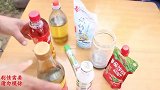 小伙伴一起玩“饮料混合挑战”，饮料和调料混合汁，真是太逗了