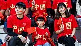 请为他们加油!中叙大战第8分钟 《红旗飘飘》响彻全场