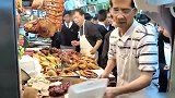 香港当地人都非常喜欢吃烧味，每次烧腊店门口排队的人都成长隆。
