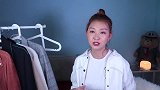 春天怎么穿时髦？白色牛仔外套+橘色包臀裙，好减龄活力十足