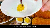 小哥挑战满满一桌黑豆面和热狗，10分钟就能搞定，这饭量太牛了