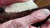 传承民间非物质文化遗产，会样制作毛笔的师傅，变得越来越少见！