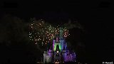 美国迪斯尼世界的烟火 Fireworks at Disney World USA