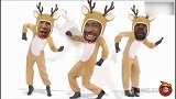 圣诞将至！山西男篮全队化身小麋鹿送祝福