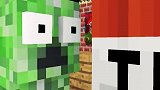 我的世界MC动画：我们的圣诞礼物，Him要小心了！