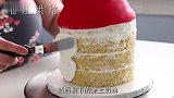 人见人爱的圣诞老人，被甜品师做成了美味蛋糕，简单又好看
