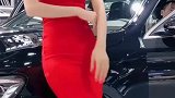 车模小姐姐太漂亮了