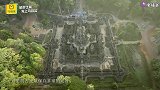 柬埔寨的历史遗迹，古印度的风格的寺庙，这里的香火异常旺盛