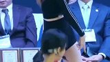 韩国小姐姐，舞跳的就是好，评委都看呆了