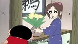 蜡笔小新：旅店的大姐姐带小新参观鱼鹰养殖园，小新感叹好多鸭子