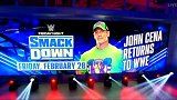 终于回来了！塞纳将回归2月29日SmackDown！！