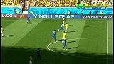 世界杯-14年-小组赛-C组-第1轮-哥伦比亚队阿里亚斯禁区外射门被门将补出-花絮.