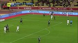 上半场补时第1分钟摩纳哥球员西迪贝射门