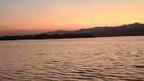 三岔湖的夕阳无限美好