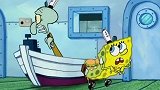 海绵宝宝：痞老板弄坏调温器，蟹堡王变成冰雪大世界，真好看