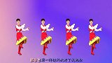 广场舞再燃草原情歌之火《红马鞍》弹跳步子舞，情意浓浓让人动心