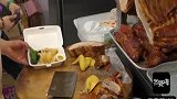 街头这样的肉，一份怎么都不够吃！