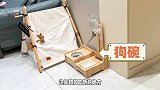 狗狗是把自己当成人了吗一做好饭狗狗就上桌：妈，今天吃啥