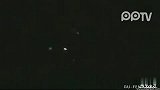 2012年1月5日国外网友在自家后院拍摄到三角形UFO