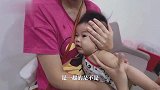 勇敢的5个月宝宝打卡介苗完全不哭，象征性的嗯嗯两声就好了！