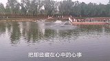 西安樊川公园,可赏夕阳流水,可观孩子的欢乐