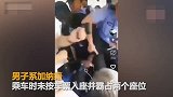 外籍男子霸座被乘警制服 拒绝出示车票无视3次警告