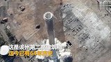 200米高发电站烟囱被爆破 烟囱笔直倒地尘土飞扬_超清