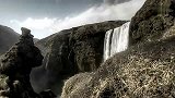 旅游-壮观的冰岛火山延时摄影