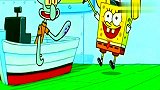 海绵宝宝：海绵宝宝离开了他的岗位！自己在家里玩过家家