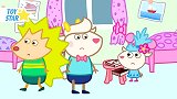 儿童卡通片：萌萌哒小羊在家被鬼怪吓到了！