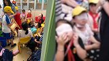 杭州一小学紫外线灯误照部分孩子被灼伤 校方：电工操作失误
