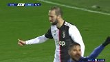 第55分钟尤文图斯球员伊瓜因射门 - 被扑