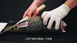 日本大厨现杀“巨型河豚”，刀工堪称一流，看完流口水！