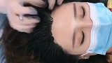 现在的女人为了美真是拼了，这发际线我看着是真的疼啊！