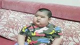 小胖正给爸爸理论，说着说着就唱起来了，这气势太霸气了吧