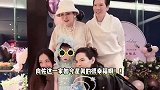 郭碧婷爸爸生病住院将做手术，病房照面容憔悴，郭碧婷带儿女在旁照顾