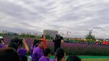 孟美岐，录制央视走基层慰问演出，歌声好空灵啊！
