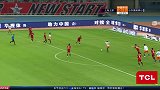 第66分钟山东鲁能泰山球员段刘愚(U21)射门